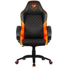 Cougar Fusion Orange Black Gaming Chair